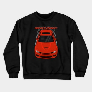 Dodge Charger Scat Pack Widebody - Go Mango Orange Crewneck Sweatshirt